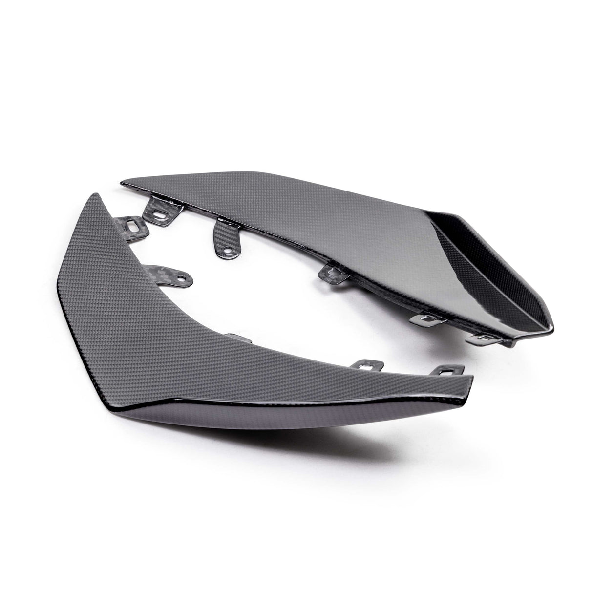 Carbon fiber dive planes for 2023-2024 Chevrolet C8 Z06 (PAIR)