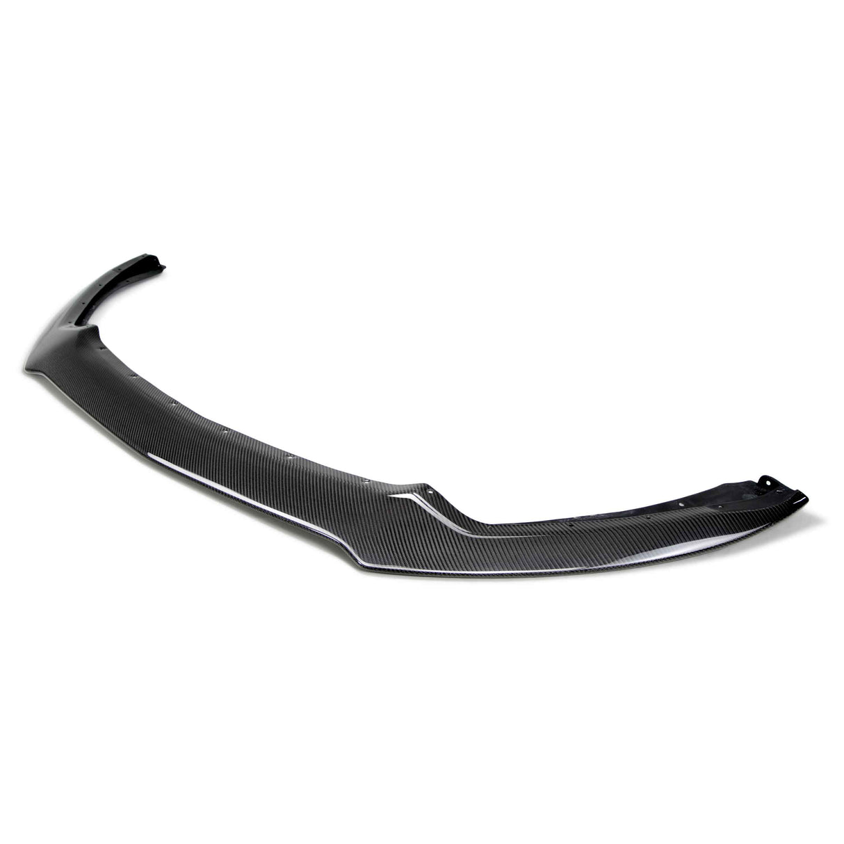 Type-AC carbon fiber front chin splitter for 2015-2017 Ford Mustang
