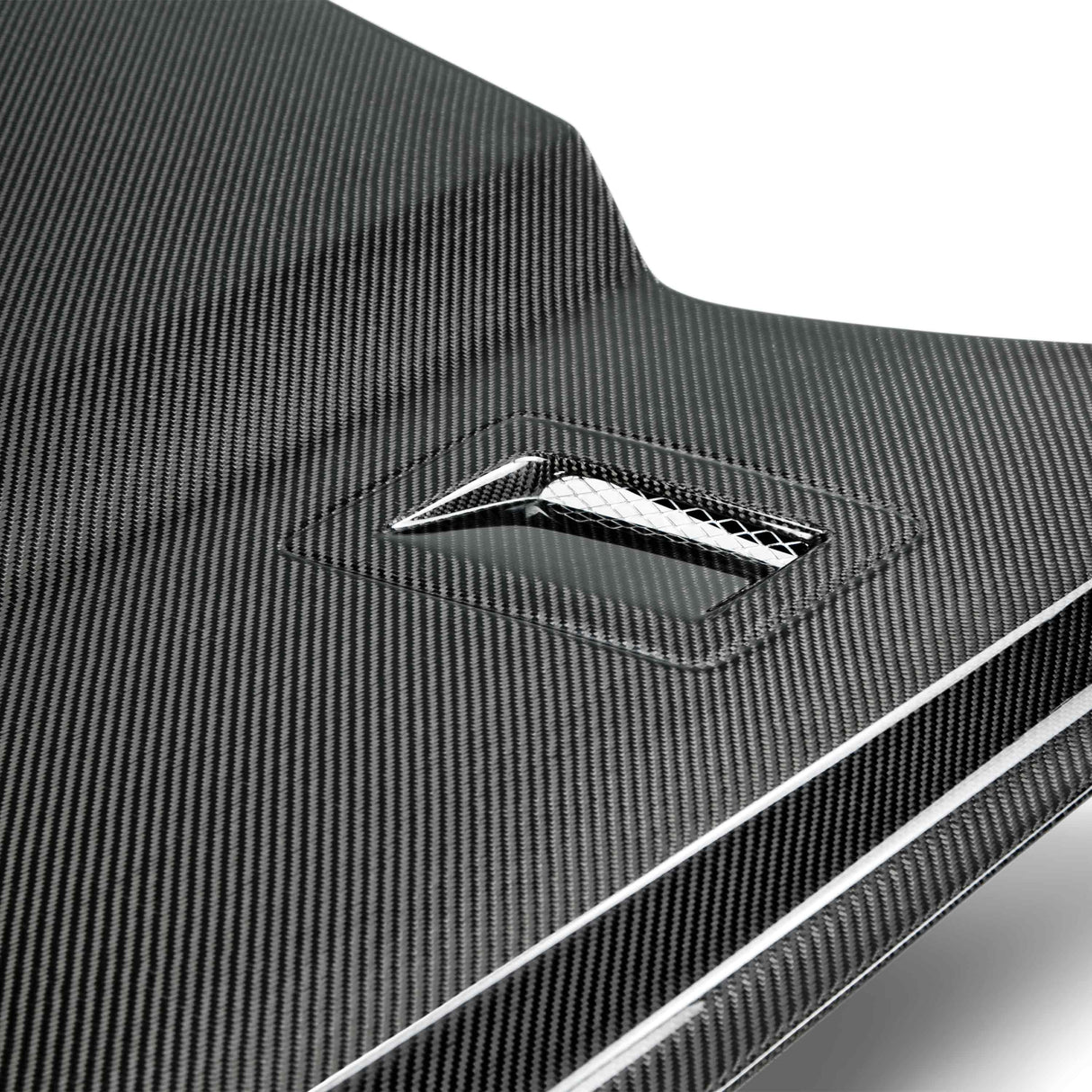 Type-GTH double sided carbon fiber hood for 2015-2017 Ford Mustang