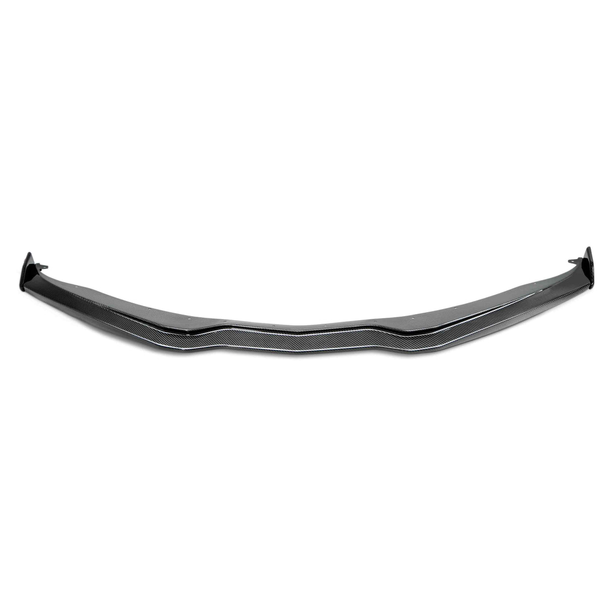 Carbon fiber front splitter with small end caps for 2015-2019 Chevrolet Corvette C7 Z06