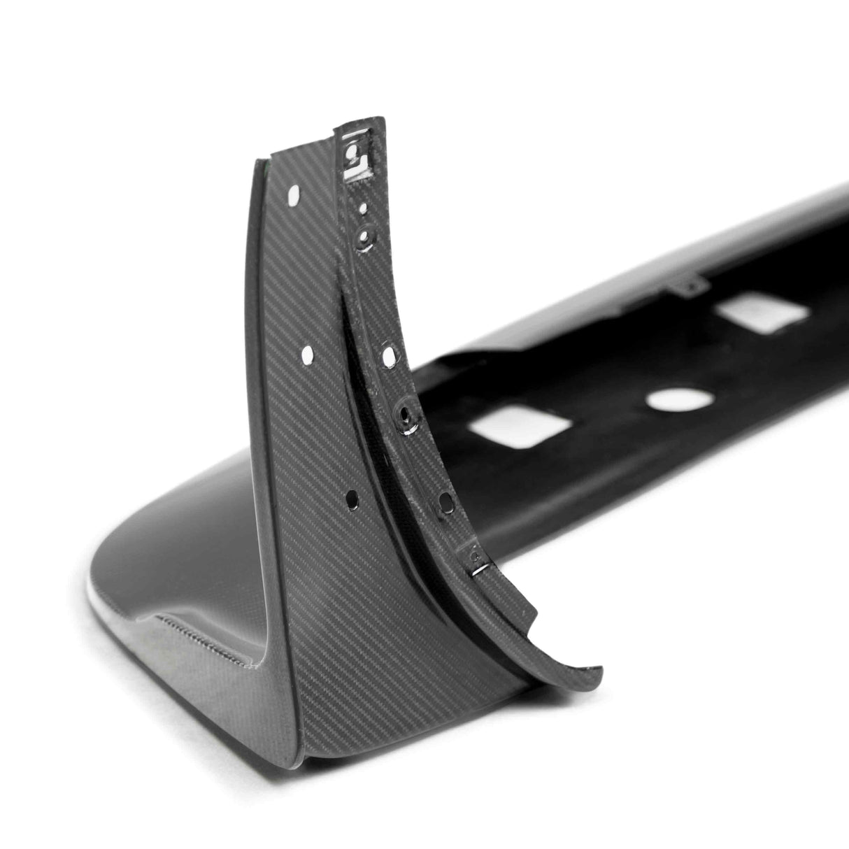 Carbon fiber front chin spoiler for 2018-2023 Dodge Challenger Widebody