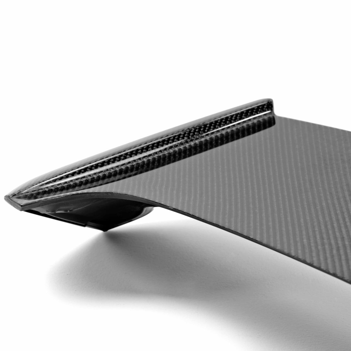 STI-style carbon fiber rear spoiler for 2008-2014 Subaru WRX/STi HB (shaved with no 3rd brake light)