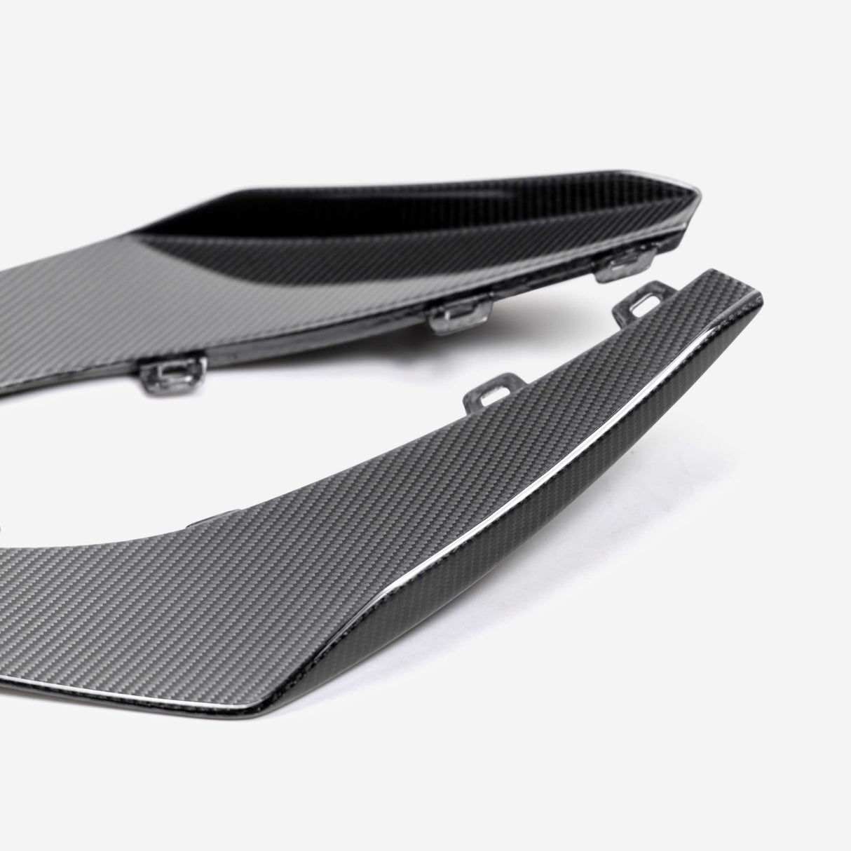 Carbon fiber dive planes for 2023-2024 Chevrolet C8 Z06 (PAIR)