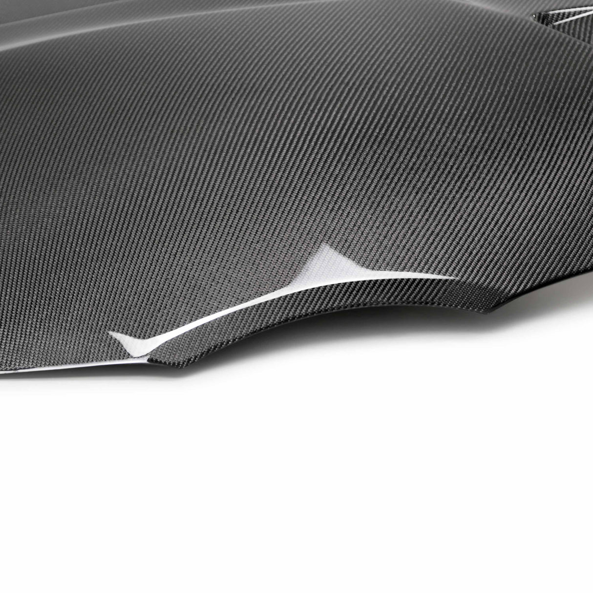 TSII-style double sided carbon fiber hood for 2020-2023 Toyota Supra