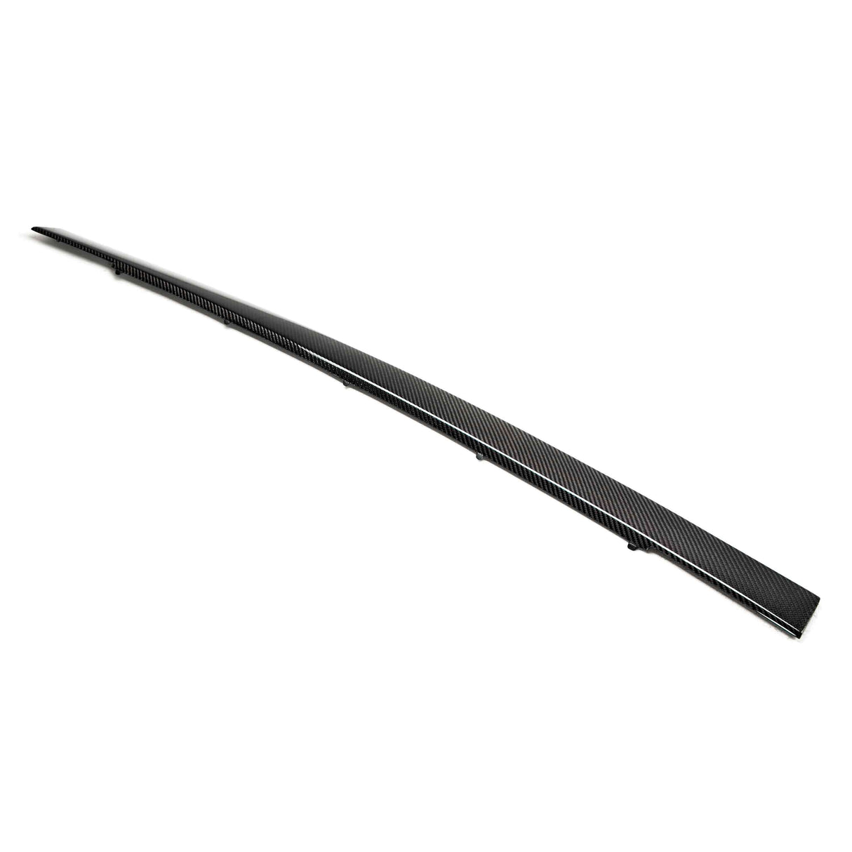 Carbon fiber upper tail light surround for 2008-2014 Dodge Challenger