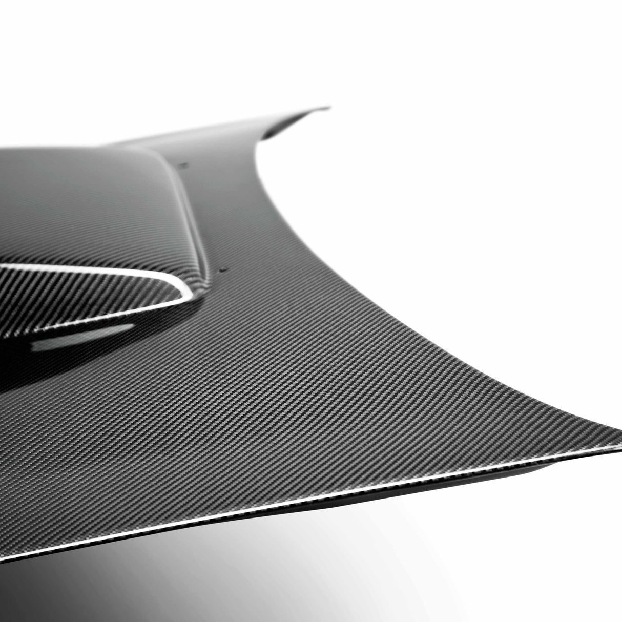 CWII-style carbon fiber hood for 2006-2007 Subaru Impreza/WRX/STi