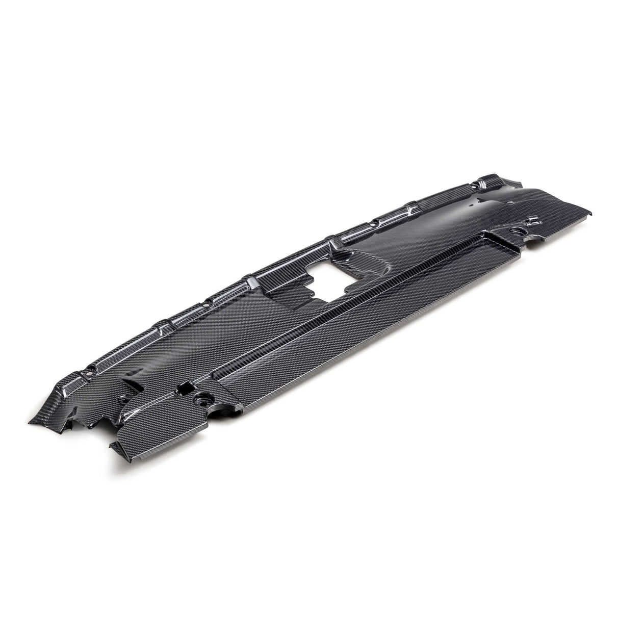 Carbon fiber radiator cover for 2015-2017 Ford Mustang