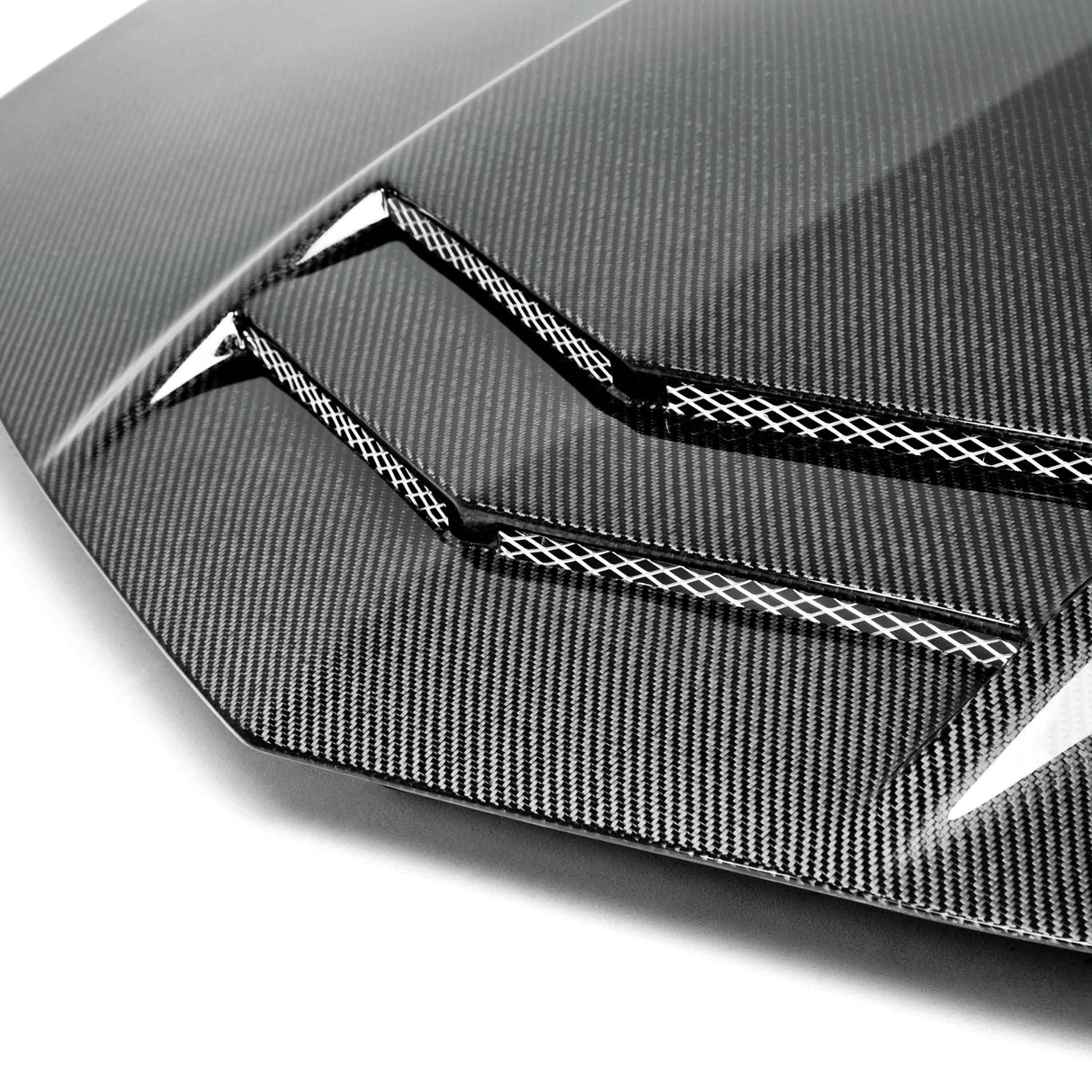 Type-TT carbon fiber hood for 2010-2015 Chevrolet Camaro