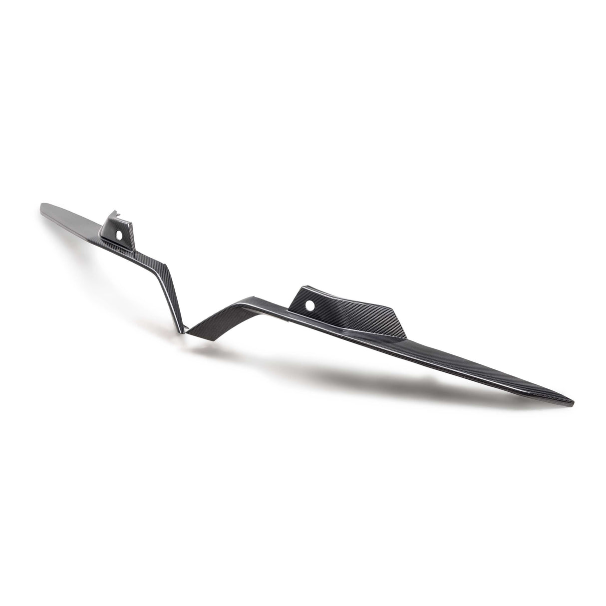 Carbon fiber upper grille deflectors for 2023-2024 Chevrolet C8 Z06