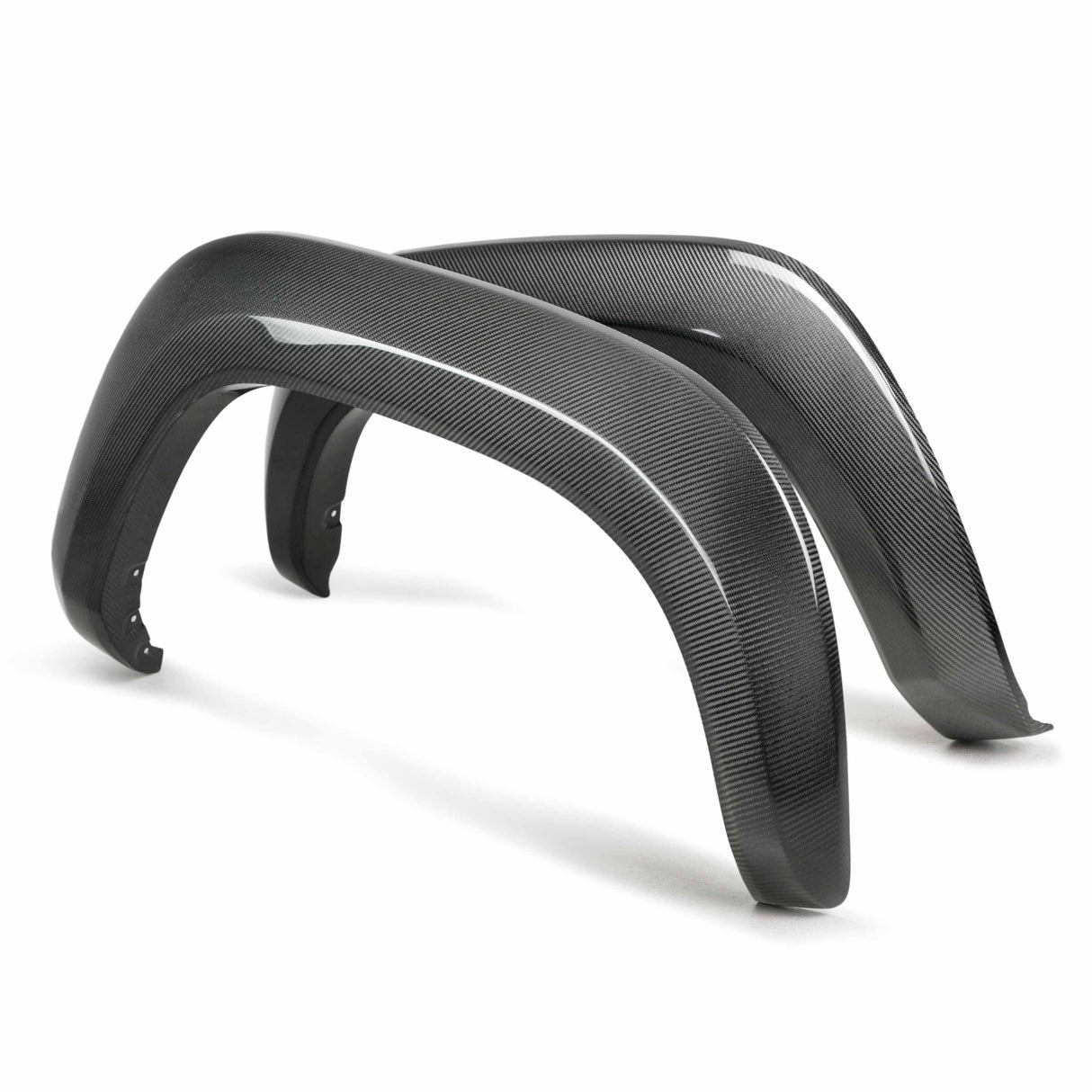 Carbon fiber rear fender flares for 2016-2023 Toyota Tacoma