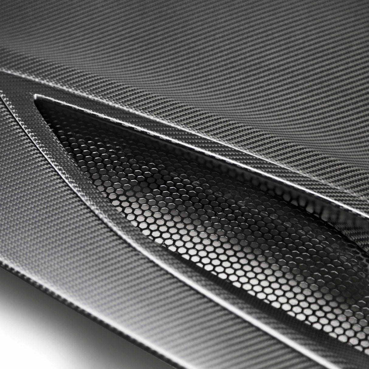 OE-style dry carbon fiber hood for 2017-2022 Acura NSX - Matte finish