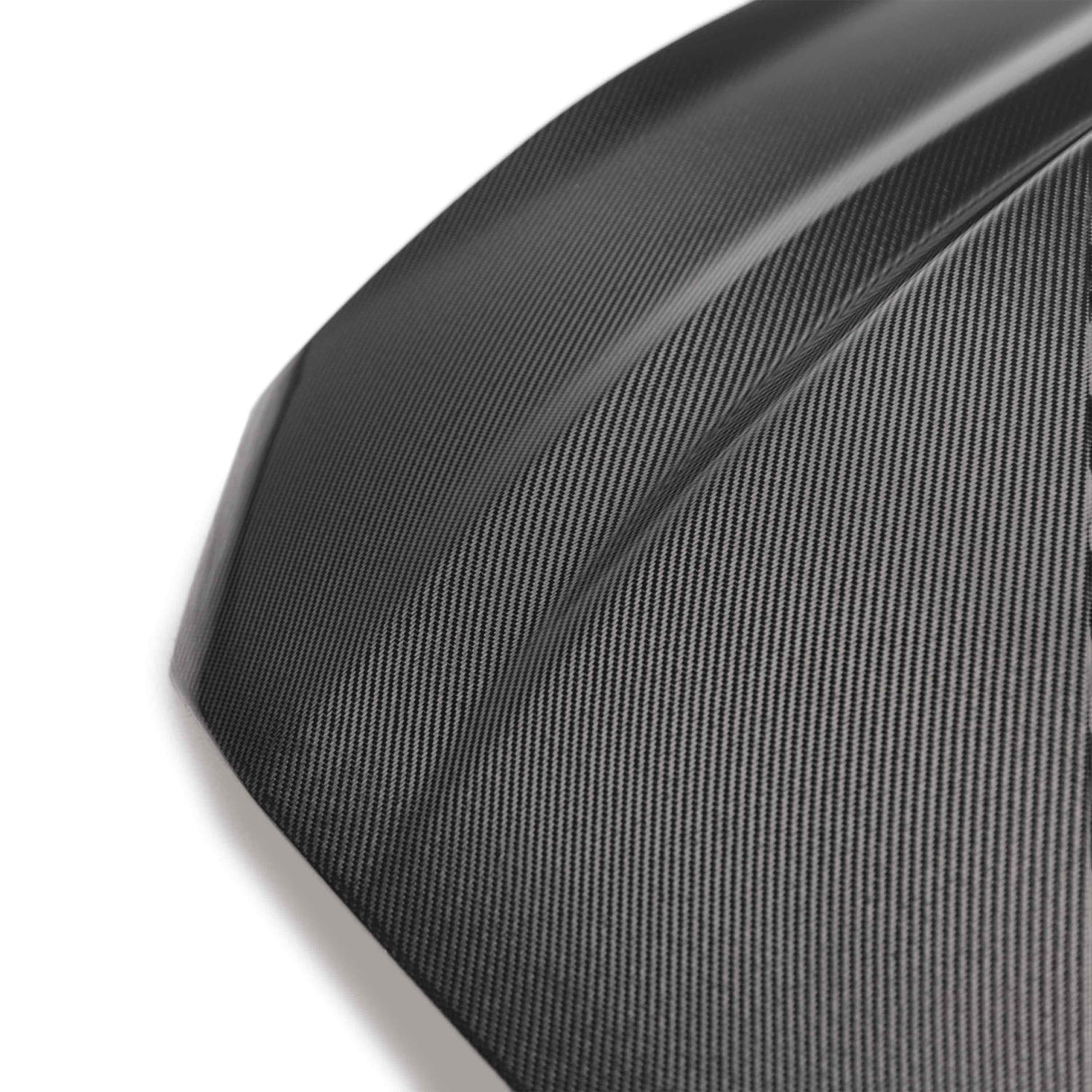 Type-CJ double sided carbon fiber 4 inch cowl hood for 2018-2023 Ford Mustang