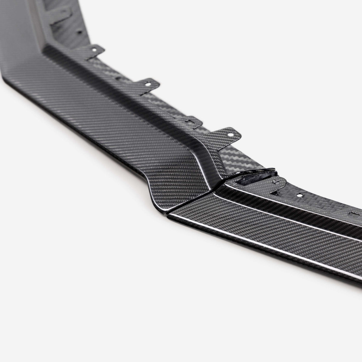 Type-OE carbon fiber front lip for 2023-2024 Chevrolet C8 Z06