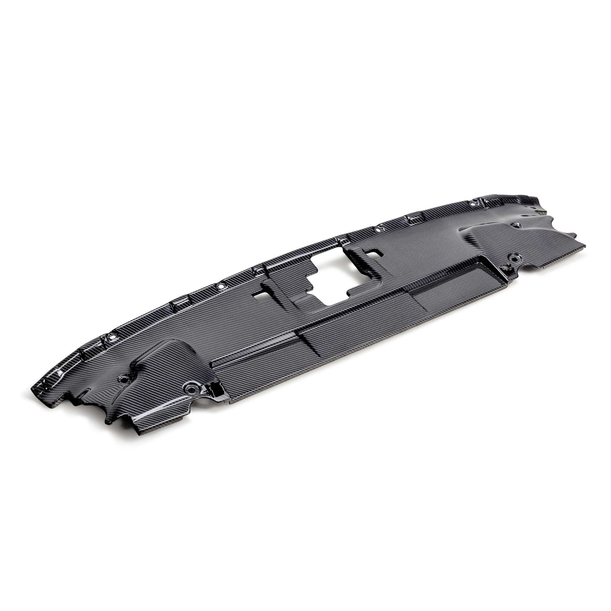 Carbon fiber radiator cover for 2018-2023 Ford Mustang