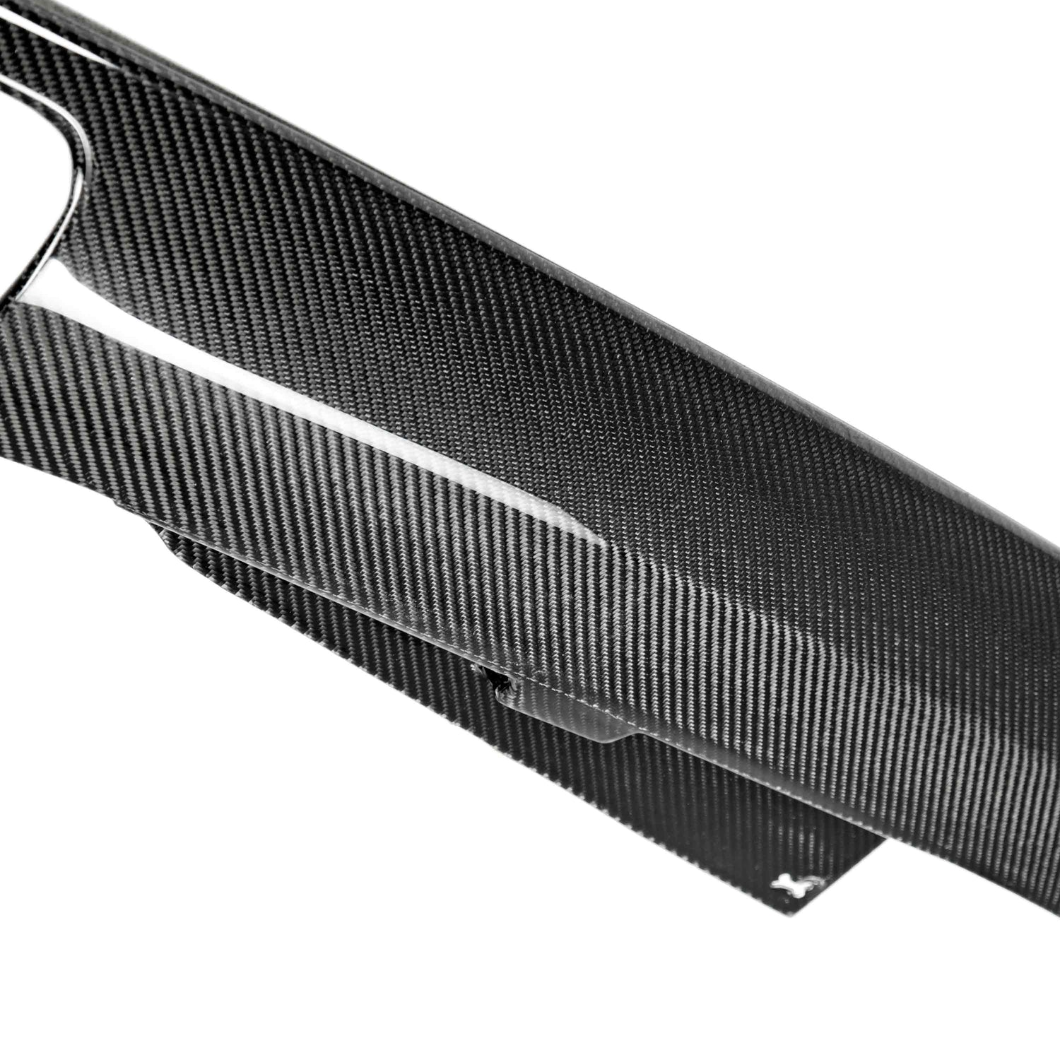 Carbon fiber rear valance for 2008-2014 Dodge Challenger