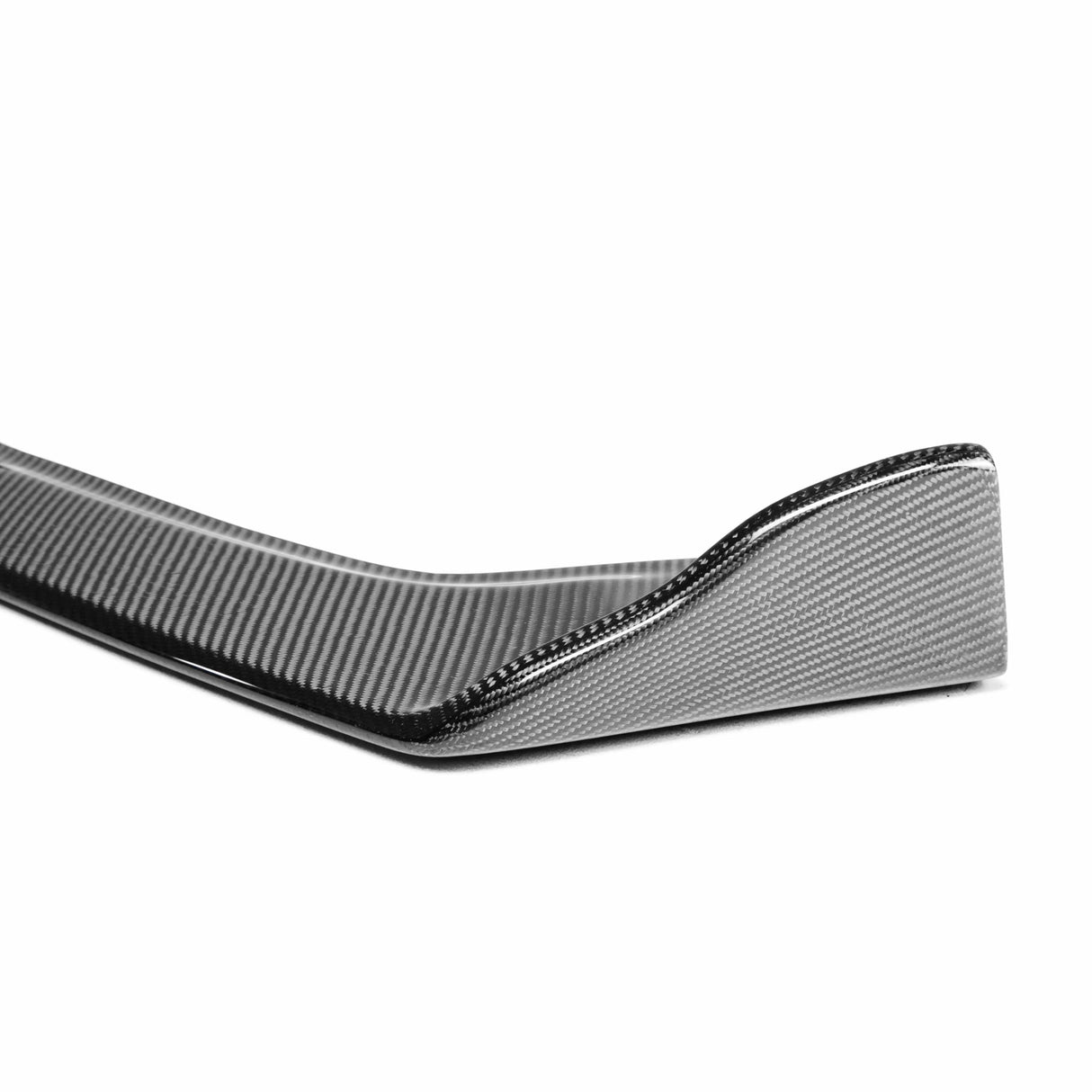 OP-style carbon fiber front lip for 2014-2016 Lexus IS 200T/250/350, F Sport only.