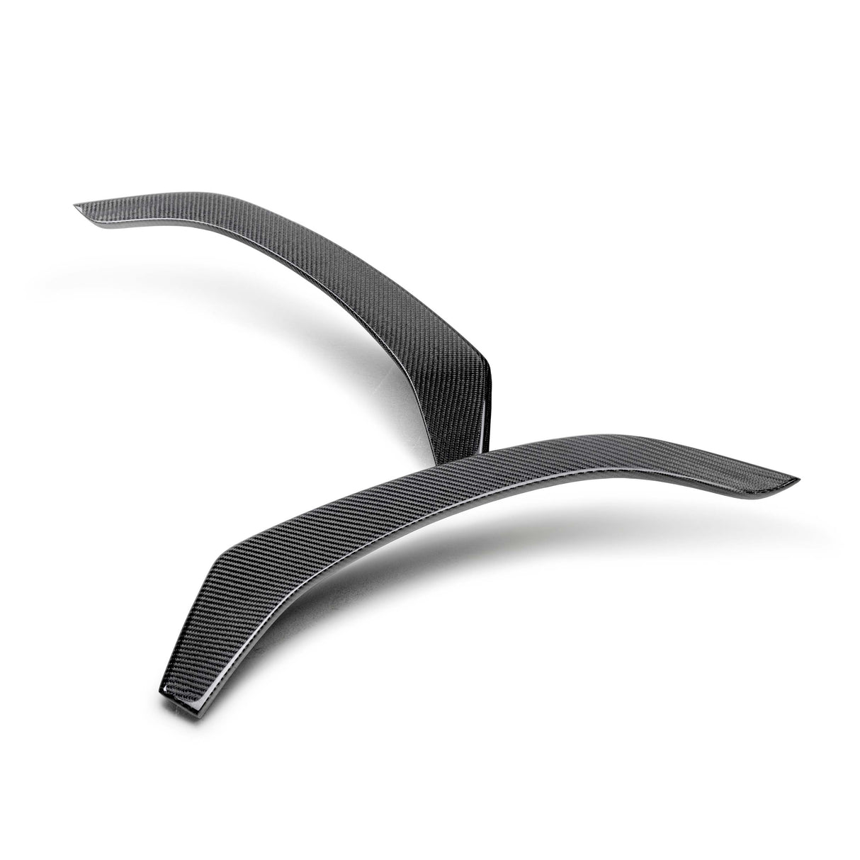 Carbon fiber rear door trim for 2022-2024 Subaru WRX