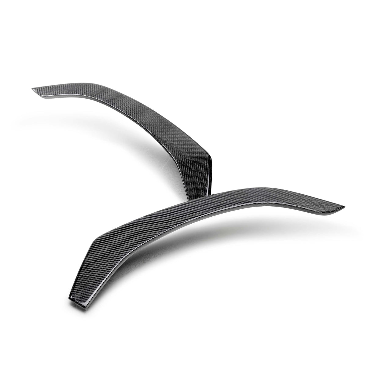 Carbon fiber rear door trim for 2022-2024 Subaru WRX