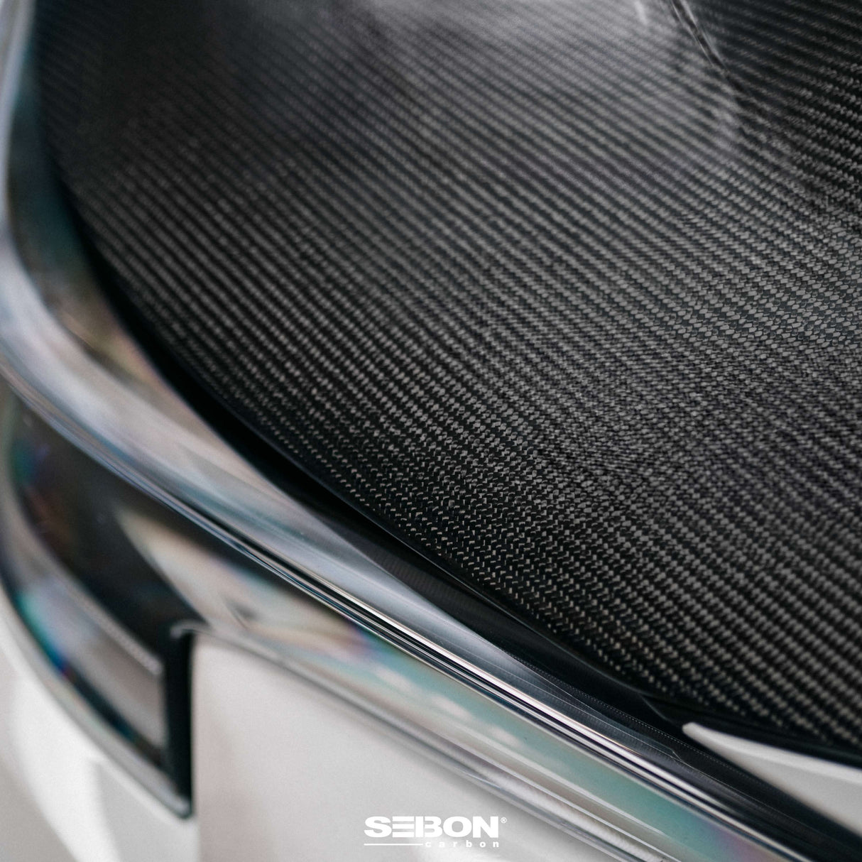 OE-style double-sided carbon fiber hood for 2023-2024 Toyota GR Corolla