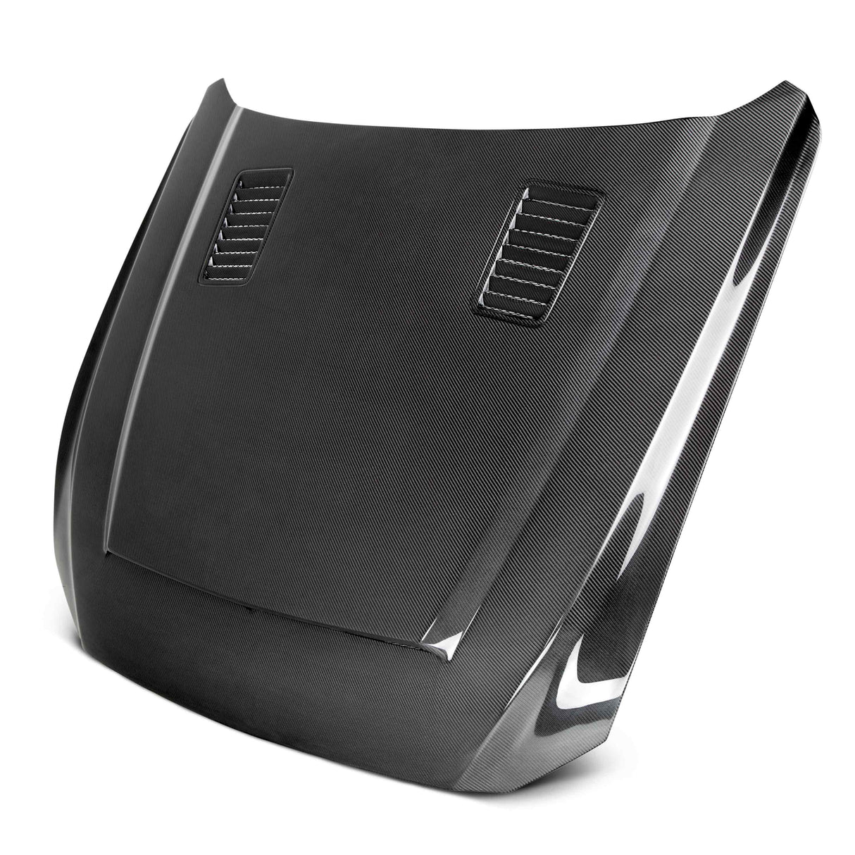 Type-SN double sided carbon fiber hood for 2015-2017 Ford Mustang