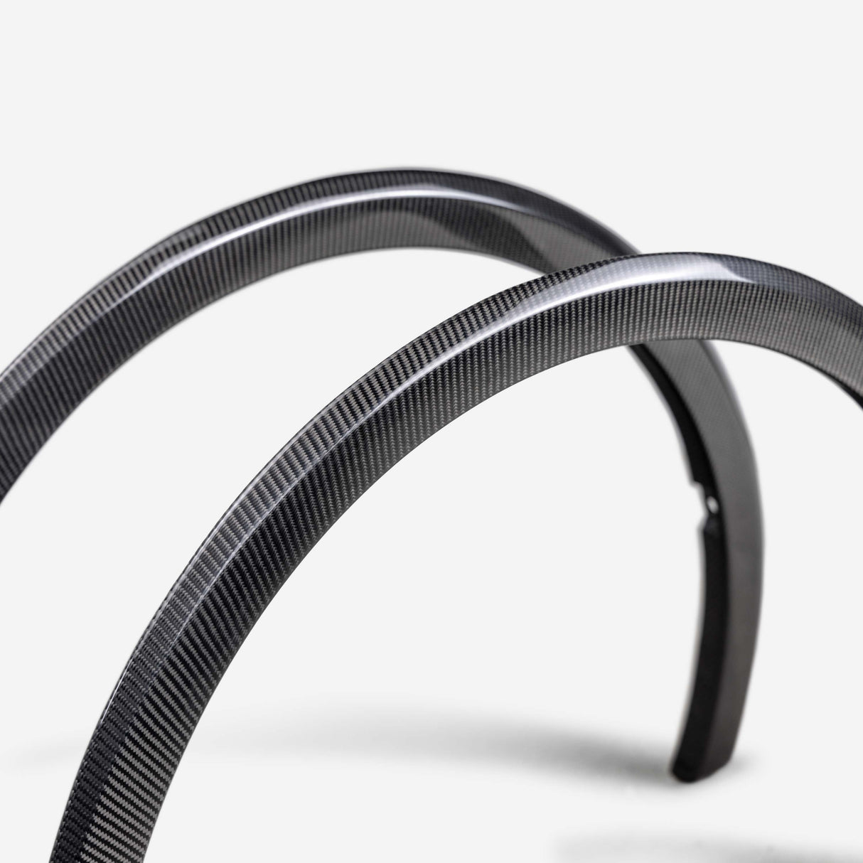 Carbon fiber front fender trim for 2023-2024 Toyota Prius