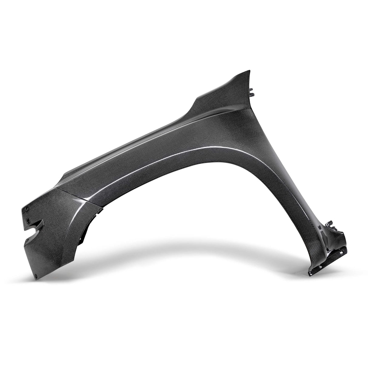 MB-style carbon fiber front fenders for 2022 Nissan Frontier (2" rise & 4" wider)