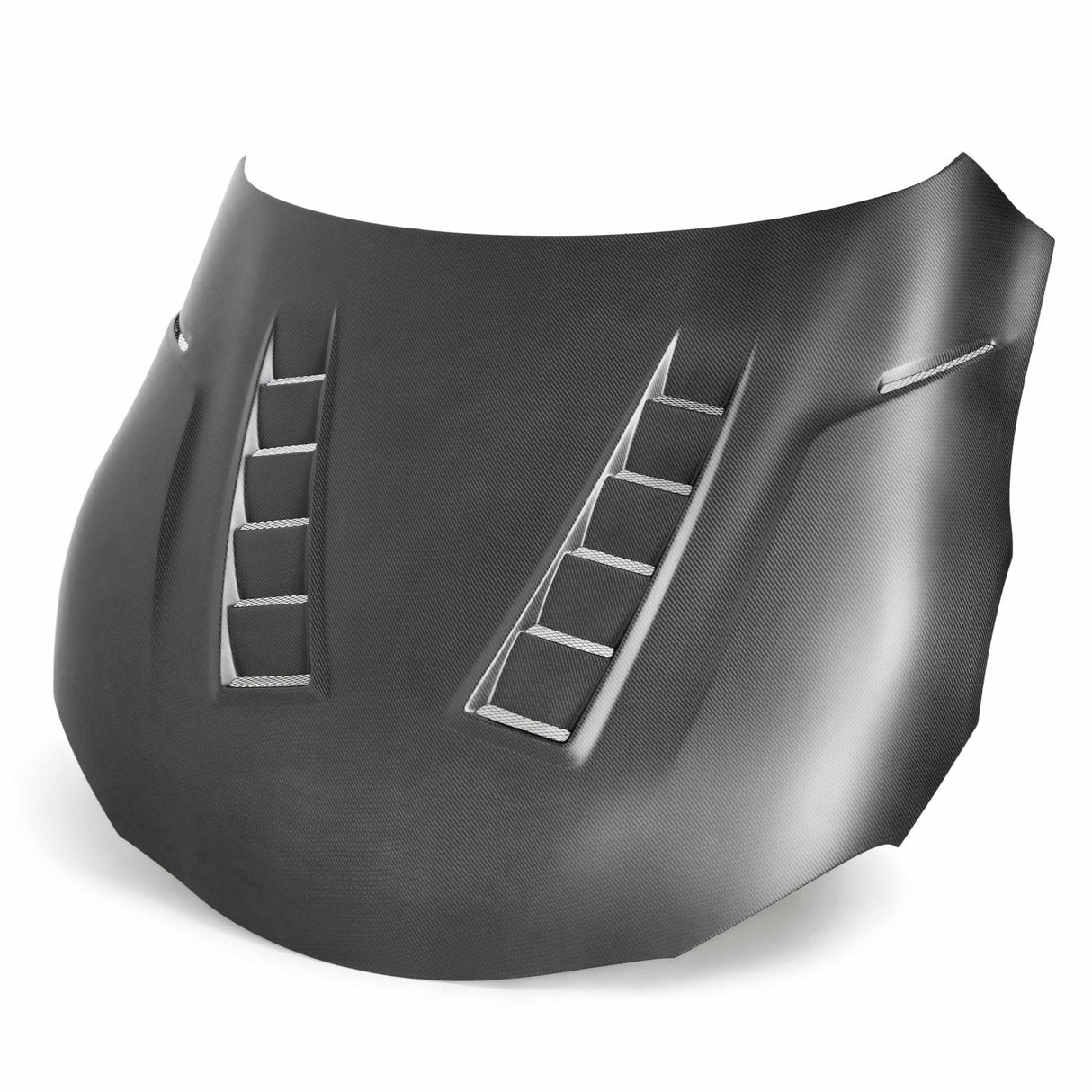 TS-style DRY Carbon fiber hood for 2020-2023 Toyota Supra - Matte finish