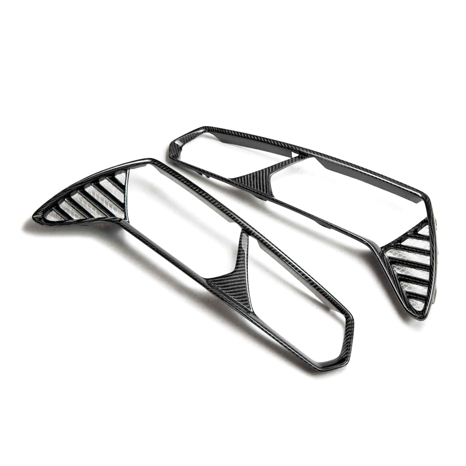 Carbon fiber taillight bezels for 2014-2019 Chevrolet Corvette C7 Stingray/Z06