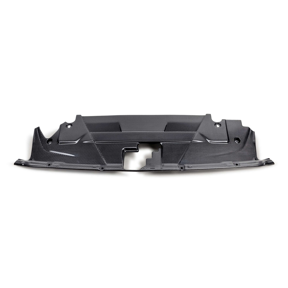 Carbon fiber radiator cover for 2024 Ford Mustang