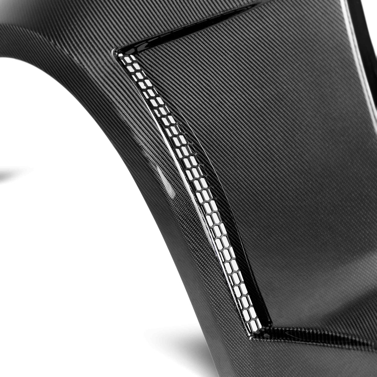Type-SS carbon fiber fenders for 2016-2024 Chevrolet Camaro - vented