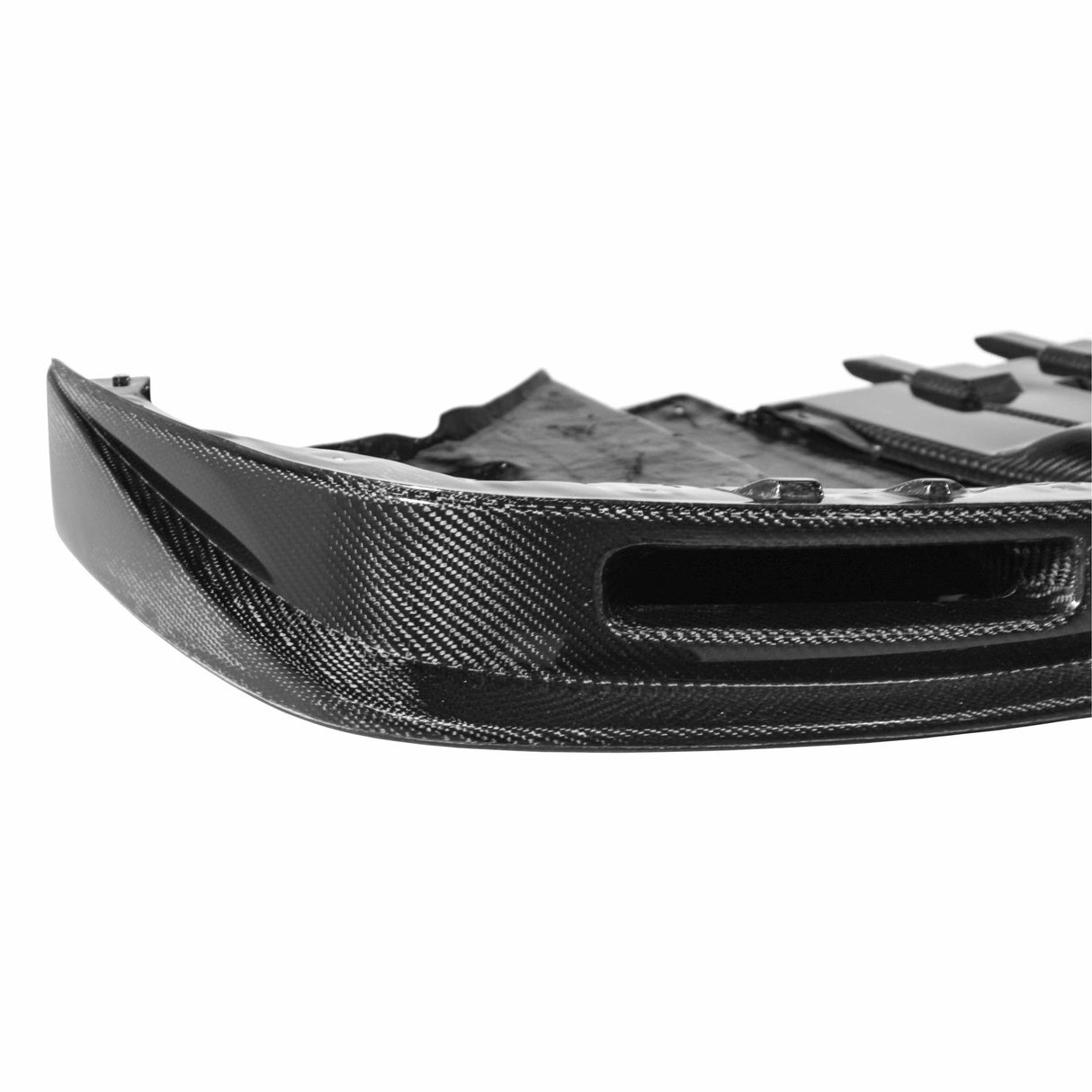 VS-style carbon fiber front lip for 2009-2011 Nissan GTR