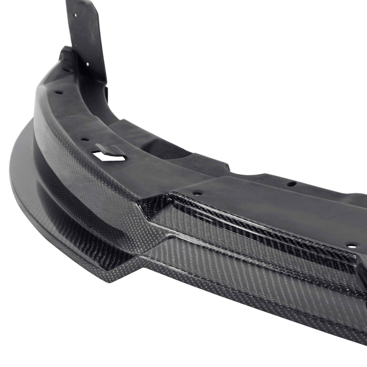 Type-GT carbon fiber front chin spoiler for 2010-2014 Ford Mustang Shelby GT500