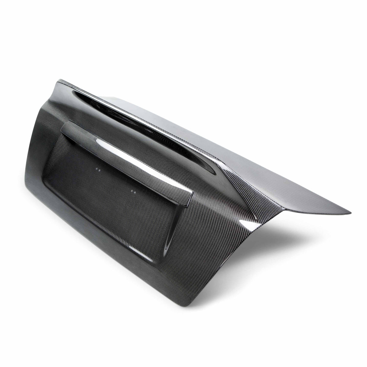 C-style carbon fiber trunk lid for 2008-2014 Subaru WRX/STi 4DR