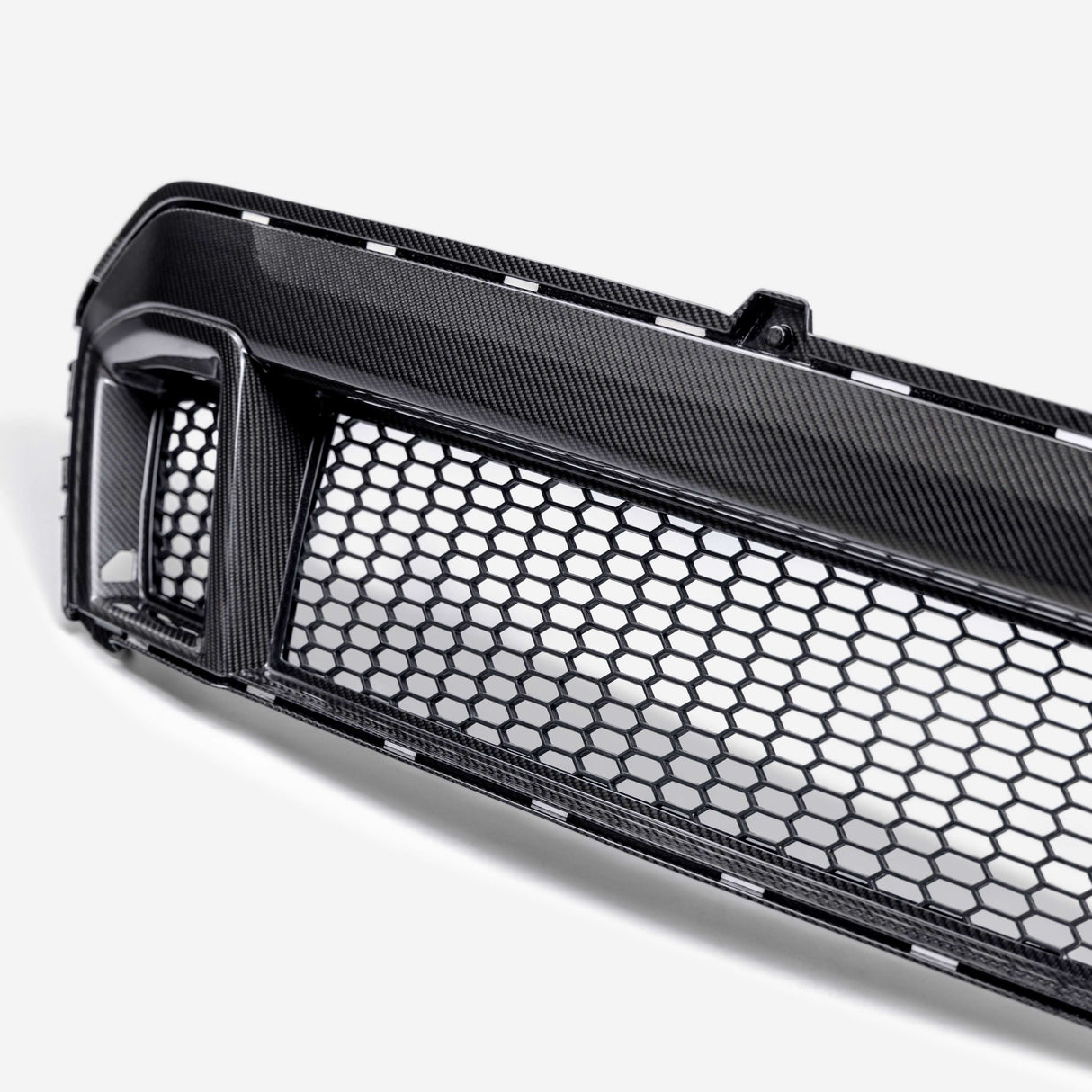 Carbon fiber front grille for 2024 Ford Mustang GT