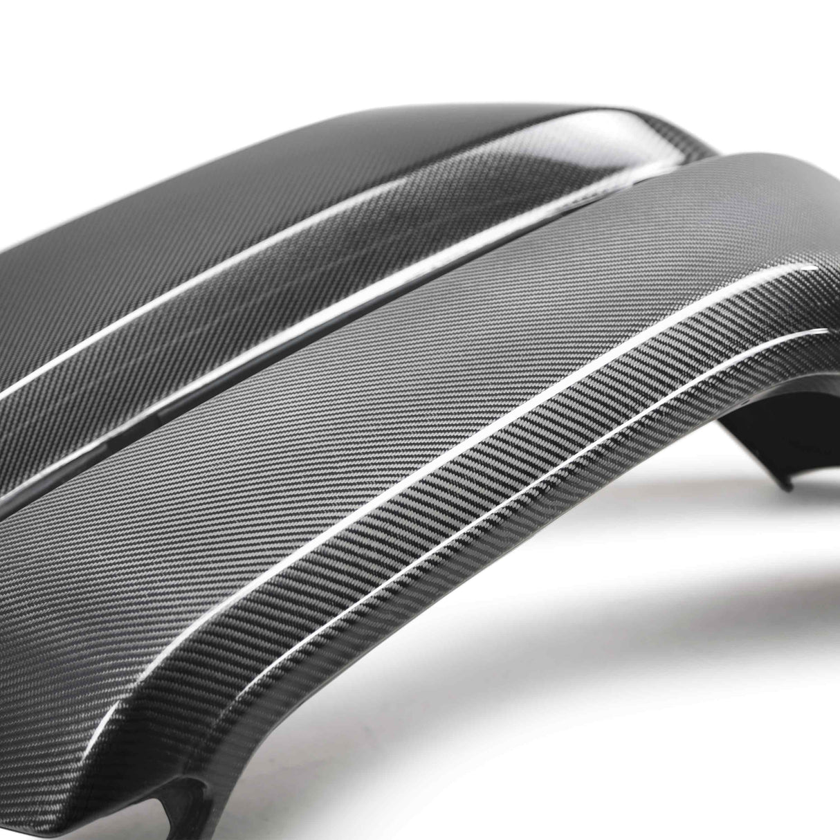 Carbon fiber front fender flares for 2020-2023 Jeep Gladiator (JT)