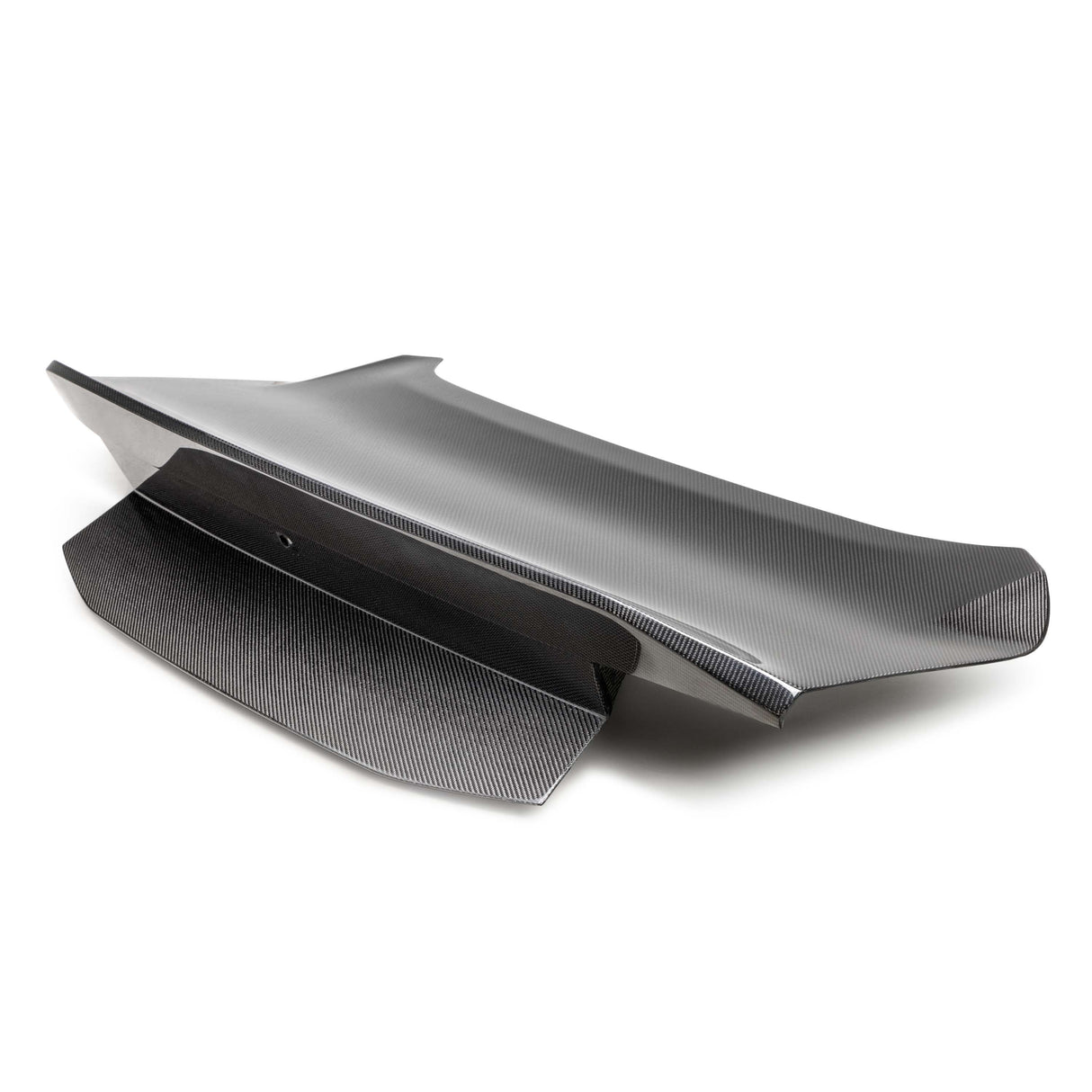 Type-SA double sided carbon fiber 1-piece decklid with integrted spoiler for 2024 Ford Mustang