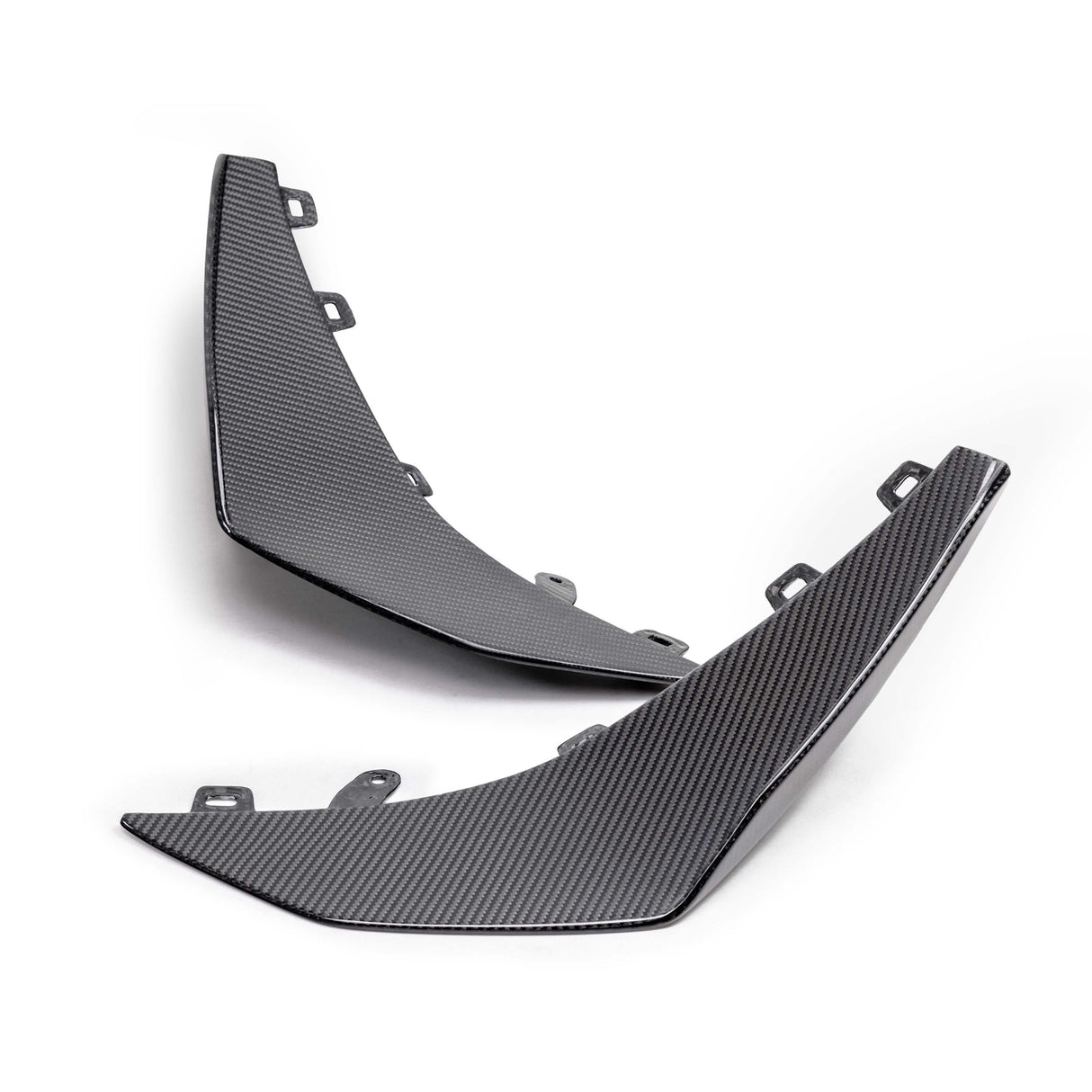 Carbon fiber dive planes for 2023-2024 Chevrolet C8 Z06 (PAIR)