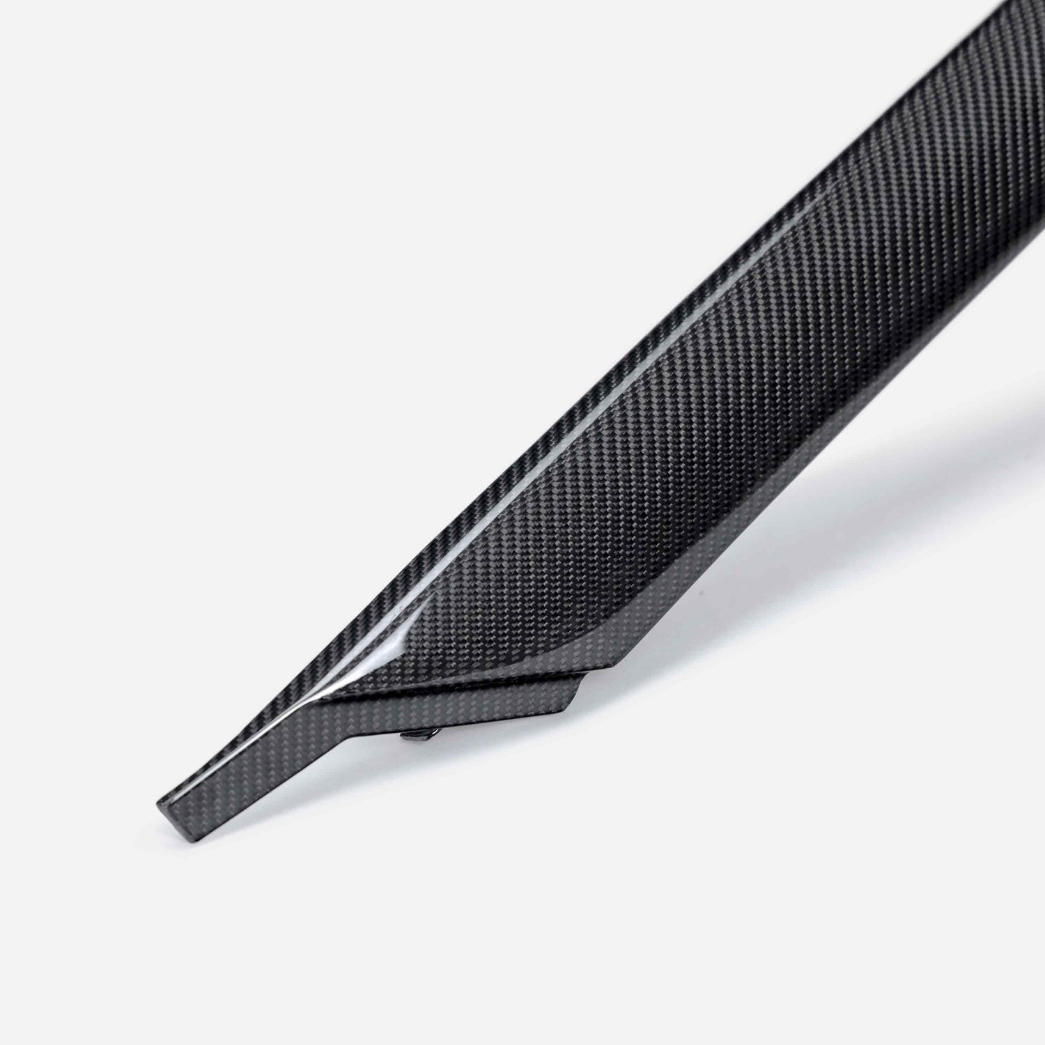 Carbon fiber pillar cover replacements for 2020-2024 Chevrolet C8