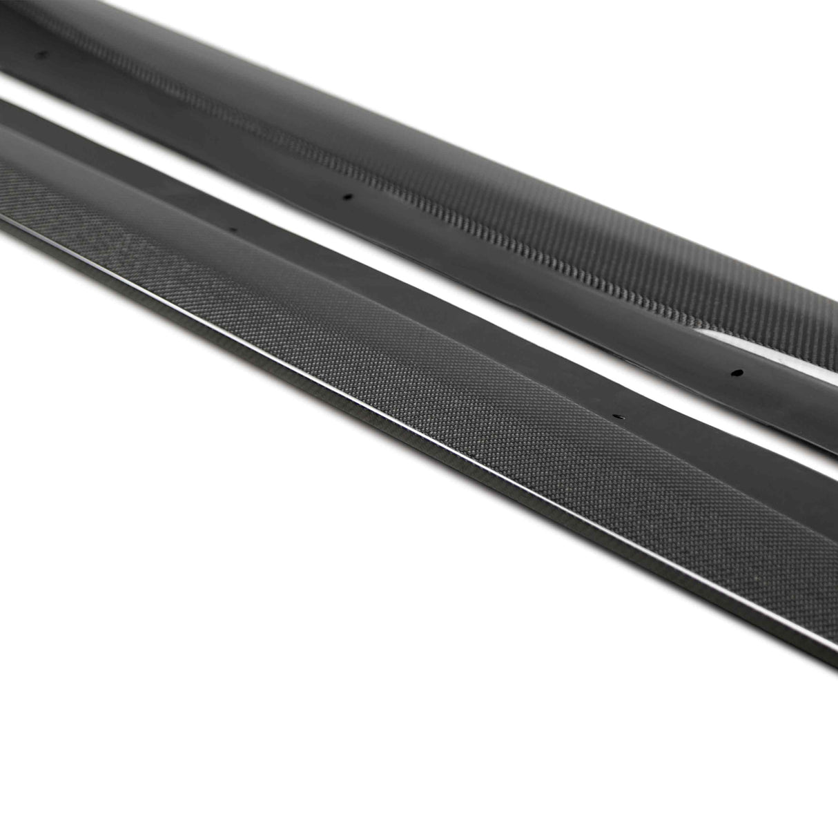 Type-MB carbon fiber side rocker panels for 2020-2021 Dodge Charger Widebody