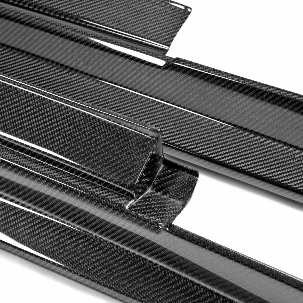 VS-style carbon fiber side skirts for 2009-2016 Nissan GTR