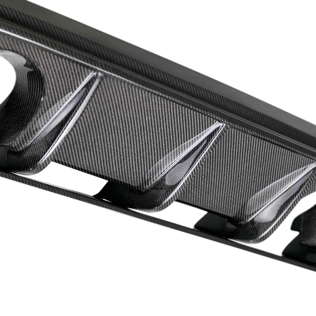Type-AR carbon fiber rear diffuser for 2016-2018 Ford Focus RS