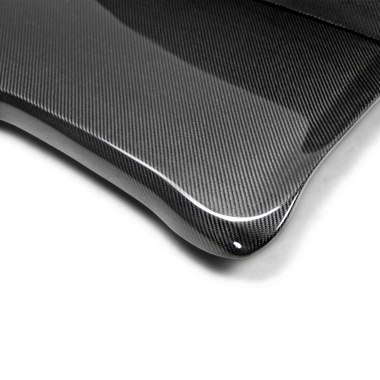 Carbon fiber rear seat delete for 2015-2023 Ford Mustang