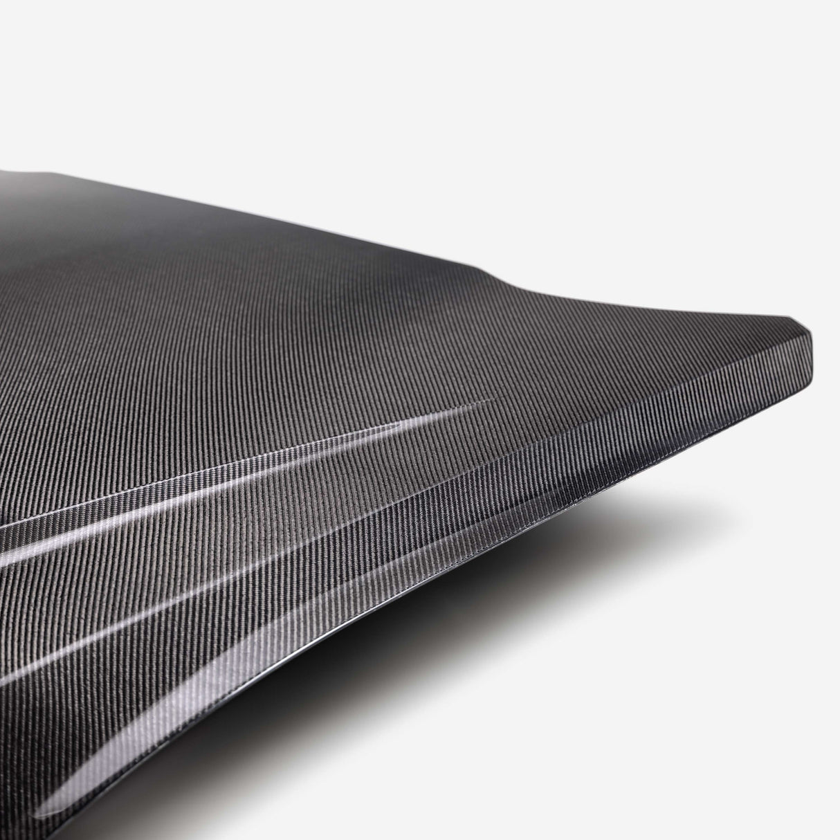 Type-GTD double-sided carbon fiber hood for 2024 Ford Mustang