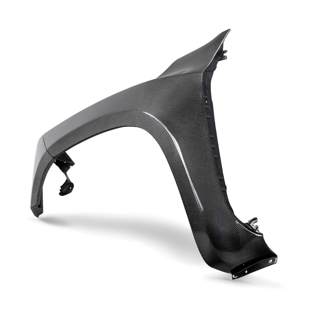 MB-style carbon fiber front fenders for 2022 Nissan Frontier (2" rise & 4" wider)