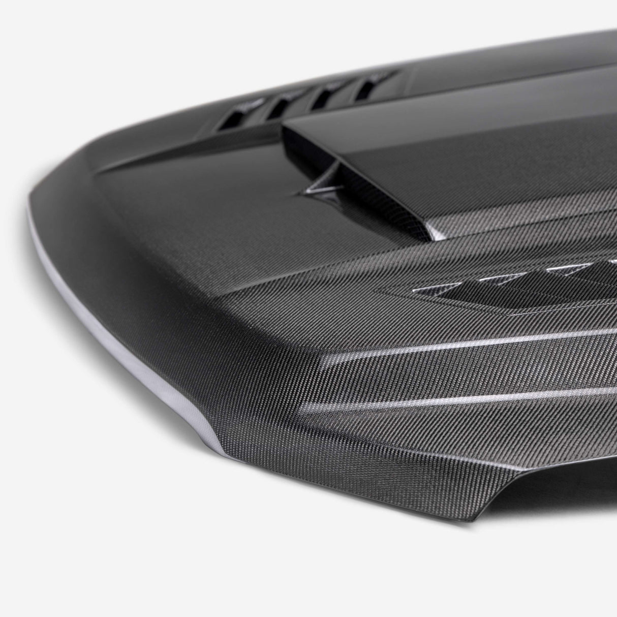 Type-AB carbon fiber hood for 2021-2024 Ford F-150
