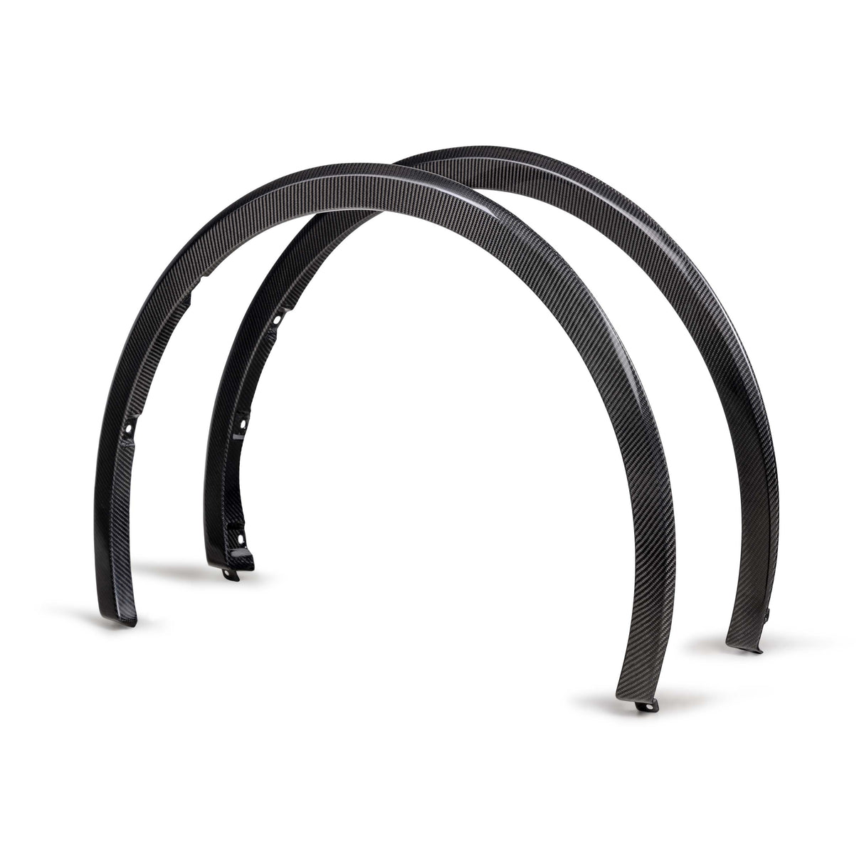 Carbon fiber front fender trim for 2023-2024 Toyota Prius