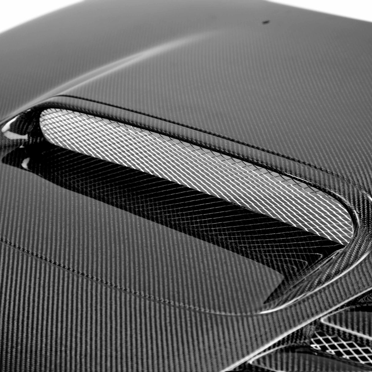CWII-style carbon fiber hood for 2008-2014 Subaru WRX/STi