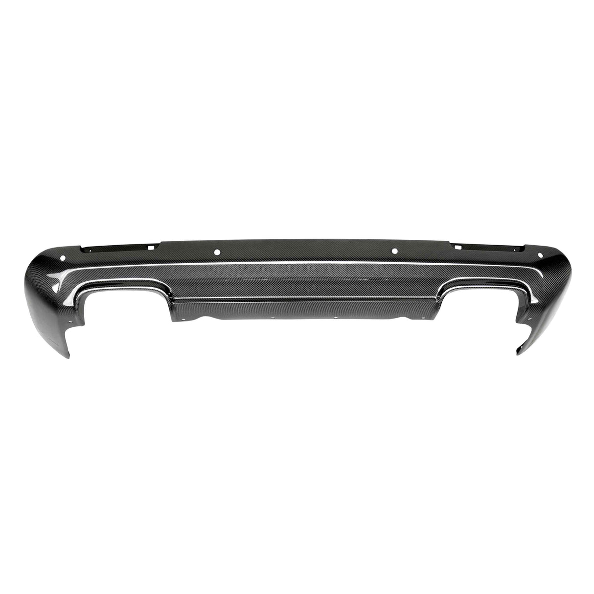 Carbon fiber rear valance for 2018-2023 Dodge Challenger Widebody