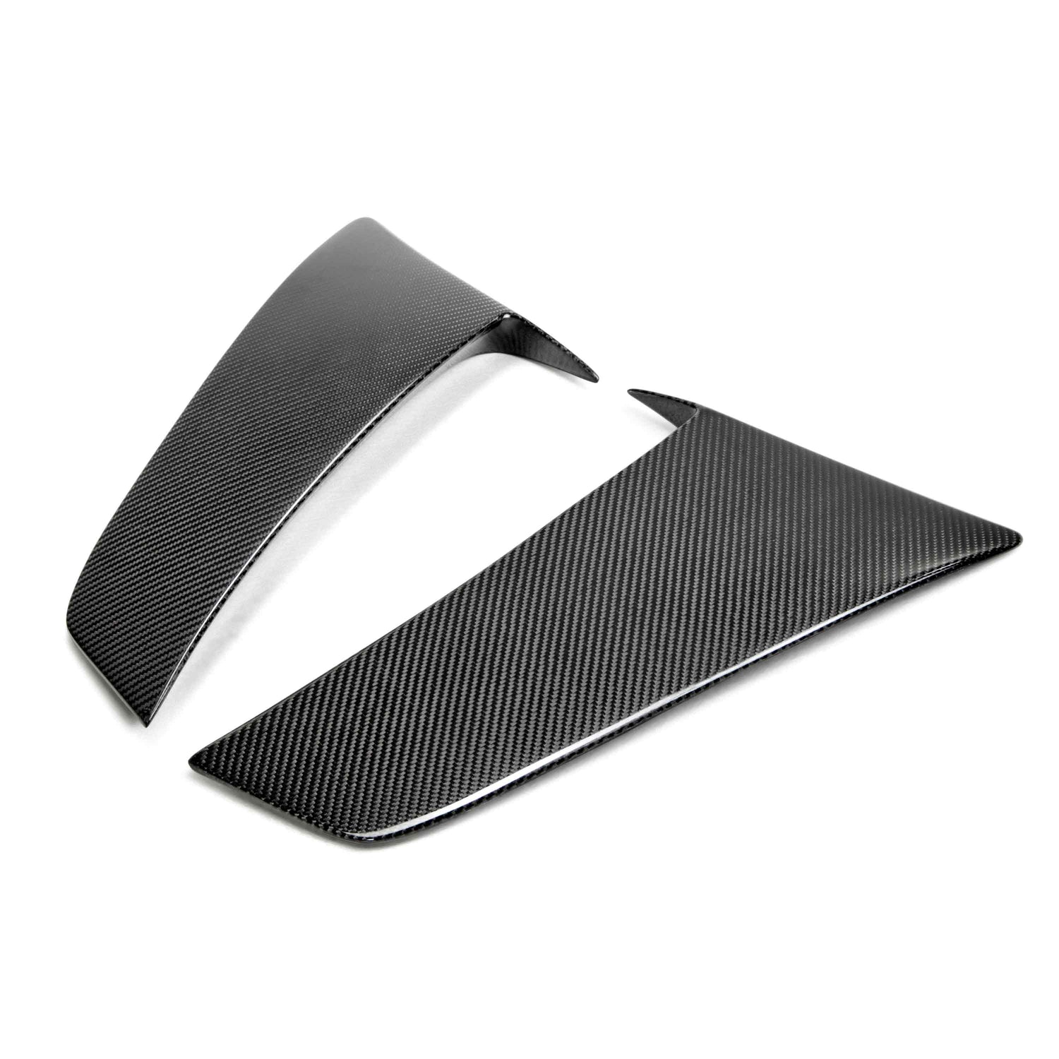 Carbon fiber side scoop for 2015-2023 Ford Mustang