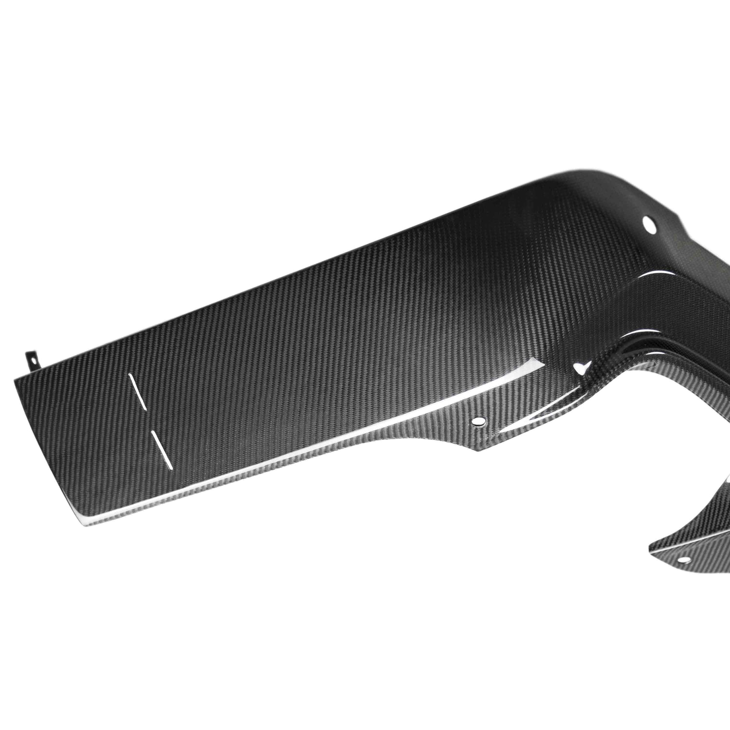 Carbon fiber rear valance for 2018-2023 Dodge Challenger Widebody